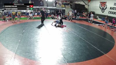 138 lbs Cons. Rd Of 16 - Cooper Fuller, Alaska vs Wyatt Barnes, Oregon