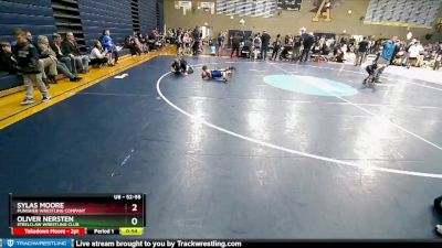 52-55 lbs Round 2 - Oliver Nersten, Steelclaw Wrestling Club vs Sylas Moore, Punisher Wrestling Company