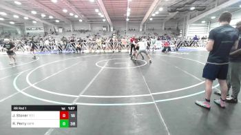 195 lbs Rr Rnd 1 - Jaccob Stoner, Yeti: Special Forces vs Robert Perry, Osprey Wrestling Club