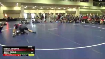 182 lbs Round 3 (10 Team) - Joshua Sandoval, NFWA Black vs Quinn Richins, Wasatch