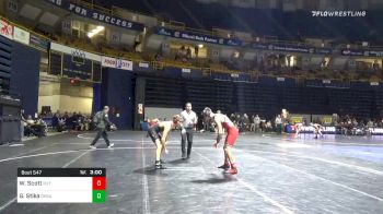 174 lbs Consolation - Willie Scott, Rutgers vs Gavin Stika, Oklahoma State