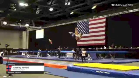Cassidy Jenkins - Tumbling, Rocky Mountain - 2021 USA Gymnastics Championships