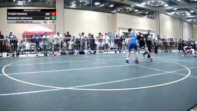 132 lbs Round Of 64 - Tyler Franco, Bonita HS vs Dionicio DePaolo, Stampede WC