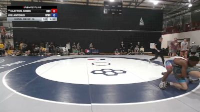 74 kg Cons. Rd Of 16 - Clayton Jones, Michigan Wrestling Club vs Joe Antonio, West Point Wrestling Club