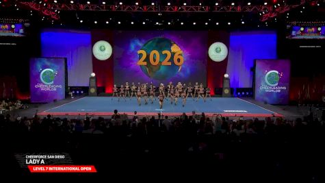 CheerForce San Diego - Lady A [2026 L7 International Open Semis] 2026 The Cheerleading Worlds