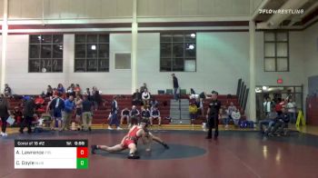 152 lbs Consolation - Adam Lawrence, Providence Day School vs Cort Doyle, Bishop Lynch High School