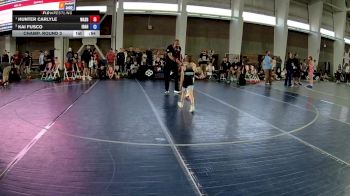 43 lbs Champ. Round 3 - Hunter Carlyle, Washington vs Kai Fusco, Idaho