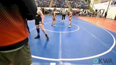 105 lbs Consolation - John (JD) Ferguson, Pawhuska Elks Takedown vs Raelynn Edwards, Scissortail Wrestling Club