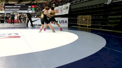 Schoolboys - 225 lbs Semis - Omar Rodriguez, Salinas Valley Wrestling Club (SVWC) vs Jeremiah Aboytes, Grappling Grounds Wrestling