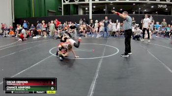 56 lbs Semis (4 Team) - Oscar Ormond, Takedown Elite vs Chance Ashford, Backyard Brawlers