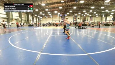 132 lbs Consi Of 16 #2 - Gavin Mundy, DE vs Kaleb Flores, NC