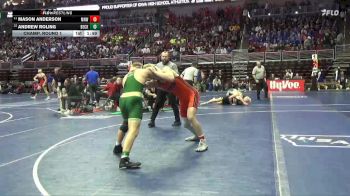 1A-190 lbs Champ. Round 1 - Mason Anderson, Manson Northwest Webster vs Andrew Roling, Beckman Catholic