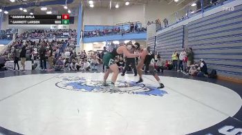 165 lbs Cons. Semi - Damien Avila, Blackfoot High School vs Garrett Larsen, Wood River High School