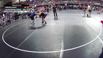 165 lbs Round 1 - Lillian Bryan-Aldrich, Palmyra Wrestling Club - Girls vs Adeline Hladky, Ainsworth