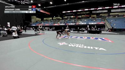 160 lbs Cons. Round 2 - Mohagany Casel, Wayland Baptist vs Jayla Ford, Hastings
