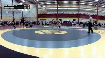 135 lbs Cons. Round 2 - Addy Norton, Lebanon HS vs Aida Appenfeller, Kearney HS