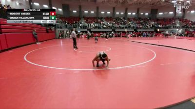 120 lbs Quarterfinal - Robert Valdez, Northwest Nelson vs Julian Villanueva, Hurst Bell