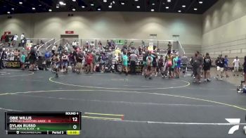 96 lbs Round 4 (6 Team) - Colton Schultz, American Gladiators-Havoc vs Dino Dajani, Team Gotcha Black