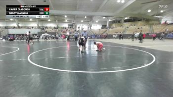 130 lbs 1st Place Match - Brody Manning, Riverdale Warrior WC vs Xavier Clabough, Halls Wrestling