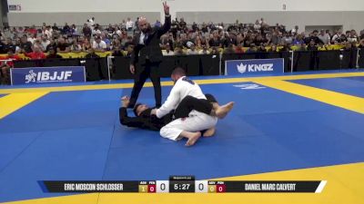 Daniel Marc Calvert vs Eric Moscon Schlosser 2025 World Master IBJJF Jiu-Jitsu Championship