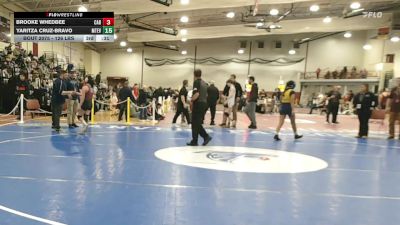132 lbs Consolation - Tori Tully, Carver vs Graicyn Drew, South Hadley