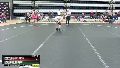 130 lbs Round 4 (10 Team) - Porter Humphreys, Riverheads vs Haden Henderson, Noke Wrestling RTC