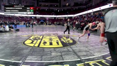 140 lbs Semifinal - Emma Stansell, Kuna vs Annabelle Harmon, Caldwell