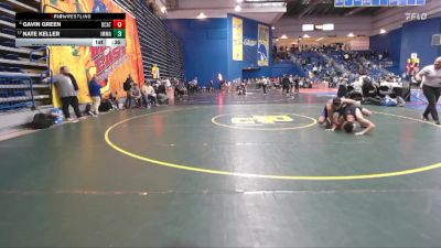 144 lbs Cons. Round 4 - Gavin Green, Delone Catholic vs Nate Keller, Immaculata