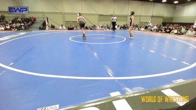 90 lbs Rr Rnd 3 - Cash Tolzman, Funky Singlets vs Stihl Bulloch, LWA 9U