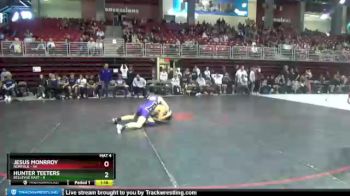 120 lbs Round 6 (8 Team) - Jesus Monrroy, Norfolk vs Hunter Teeters, Bellevue East