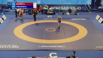 74 kg 1/8 Final - Magomed Khaniev, Azerbaijan vs Grigor Cholakyan, Armenia