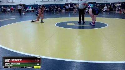 105 lbs Quarterfinal - Nora Dame, St Helens vs Linda James, Ida B Wells