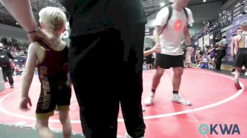 40 lbs Semifinal - Baker Ware, Cleveland Take Down Club vs Flint Fields, Tiger Trained Wrestling