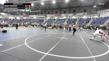 157 lbs Quarterfinal - Brady Johnston, No Team vs Tucker McCarthy, Other Team