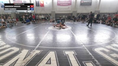 113 lbs Anderson Osgood, Iowa Red vs Enzo Ramirez, California Silver