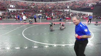 80 lbs Cons. Round 4 - Charise Helland, Green Bay United vs Josie Vander Hyden, Freedom Wrestling Club