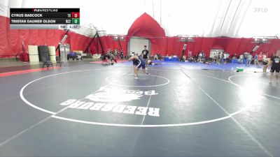 157 lbs Round 3 (8 Team) - Cyrus Babcock, Team X vs Tristan Dauner Olson, Rochester Century B