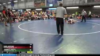 100 lbs Placement Matches (16 Team) - Axel Ritchie, Backyard Brawlers vs Jarrett Patty, Alabama Elite Gold