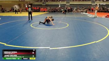 84 lbs Semis & 1st Wrestleback (8 Team) - James Walker, STMA (St. Michael/Albertville) vs Keegan Noska, LPGE/B Wolves