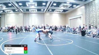 157 lbs Round Of 32 - Zachariah Delgado, Chiawana vs Ivan Natceli, Chaparral HS