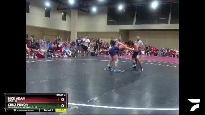 150 lbs Semis (4 Team) - Nick Adam, CIAW vs Cruz Pryor, Young Guns- Nashville