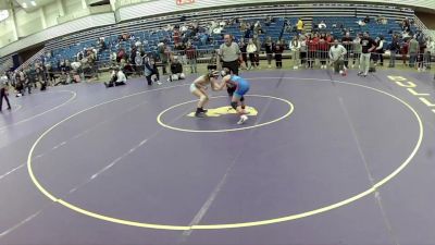 12U Girls - 87 lbs Semis - Harper Formanek, Black Fox Wrestling Academy vs Eden Hester, Center Grove Wrestling Club