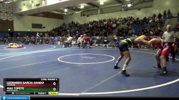 170 lbs Cons. Round 3 - Max Topete, South Hills vs Leonardo Garcia-Sandoval, Hueneme