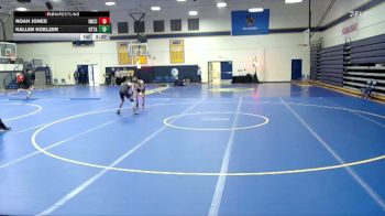 125 lbs 3rd Place Match - Noah Jones, Iowa Western Community College vs Kallen Koelzer, Ottawa University