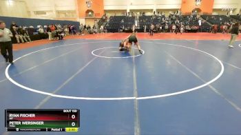 285 lbs Quarterfinal - Peter Wersinger, TCNJ vs Ryan Fischer, RIT