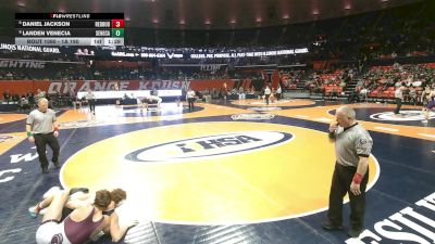 1A 190 lbs Champ. Round 1 - Daniel Jackson, Red Bud vs Landen Venecia, Seneca