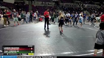 82 lbs Cons. Semi - Tony Cordova Jr, Duran Wrestling Club vs Landon Meadows, Top Notch Wrestling Club
