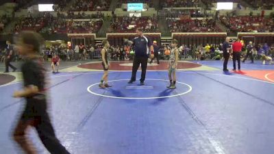 69 lbs Champ. Round 1 - Beaudin Murphy, Billings Wrestling Club vs Kamden Campbell, Kalispell Wrestling Club