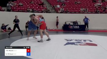 130 kg Cons Semis - Matthew Moore, Colorado vs Soren Pirhoun, Virginia