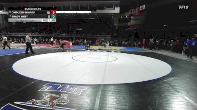 190 lbs Champ. Round 2 - Chiduden Mmagu, Folsom vs Brady West, Elk Grove